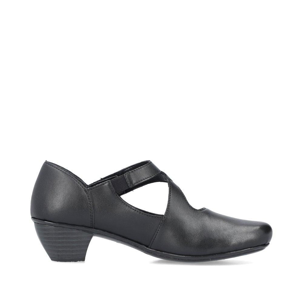 Rieker 41793-02 Mariah Womens Shoes - Black - Beales department store