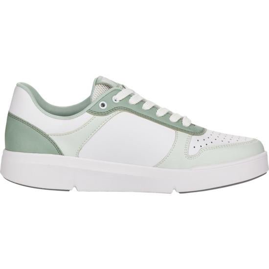 Rieker 41905-52 Adelia Ladies Trainers - Green Combination - Beales department store