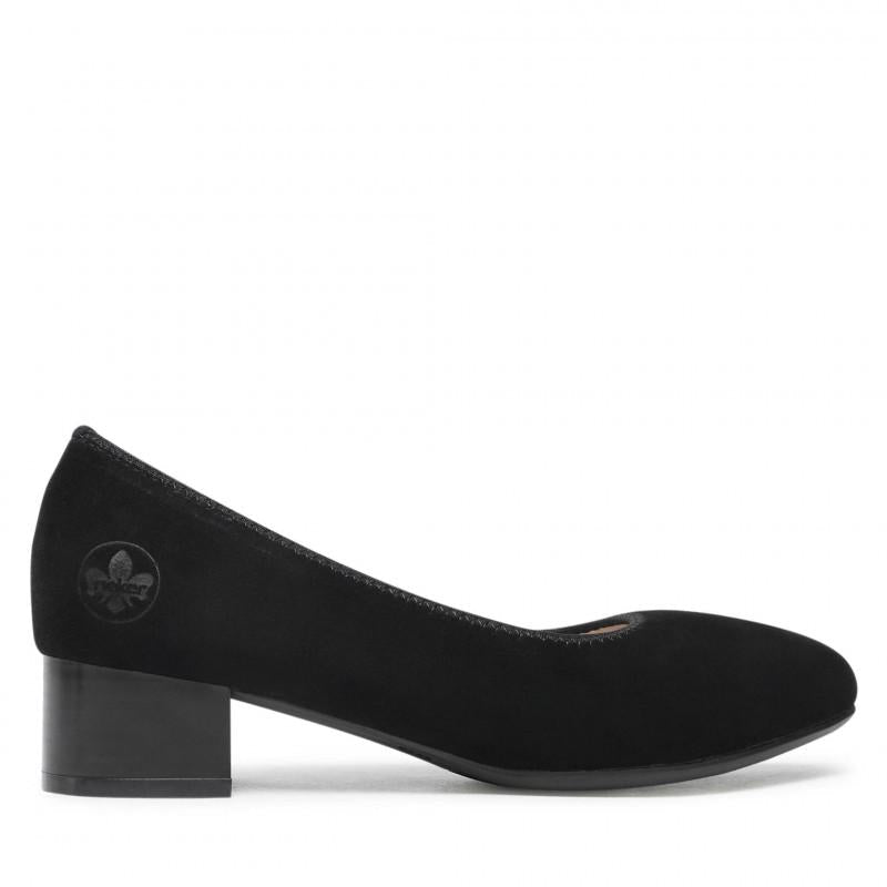 Rieker 49260-01 Verona Womens shoes black - Beales department store