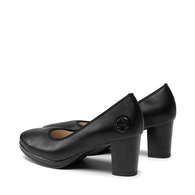 Rieker 4956002 Veronique Womens shoes black - Beales department store