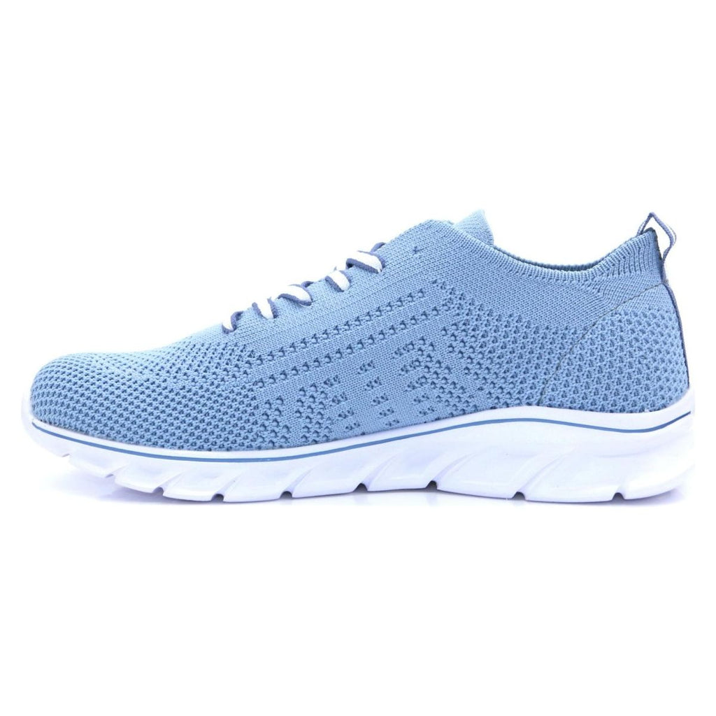 Rieker 54020-12 Maja Ladies Trainers - Blue - Beales department store