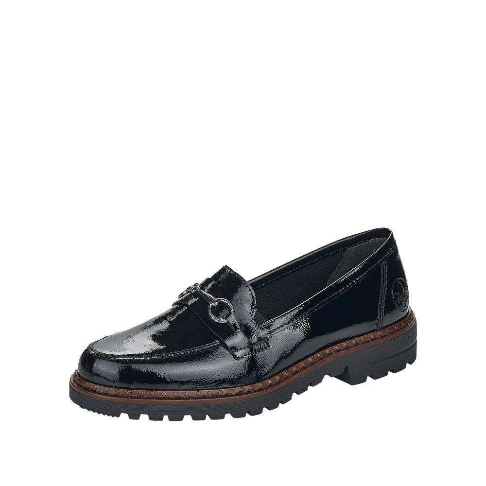 Rieker 5486200 Ulla Womens shoes black - Beales department store