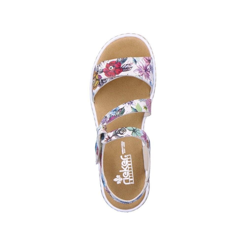 Rieker 659C7-92 Regina Womens Sandals - Multi - Beales department store