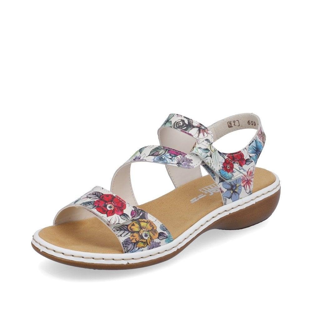 Rieker 659C7-92 Regina Womens Sandals - Multi - Beales department store