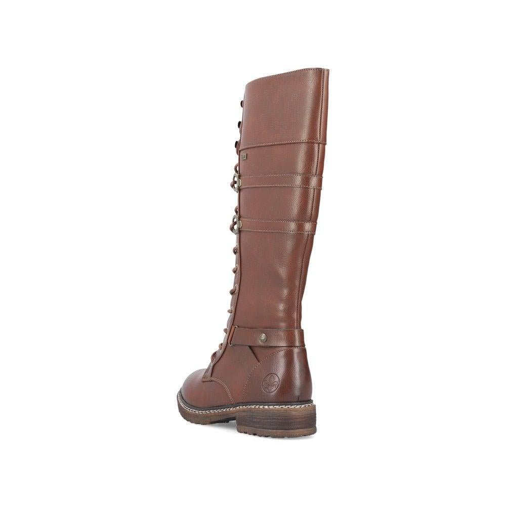 Rieker 94732-24 Dominika Womens Boots - Brown - Beales department store