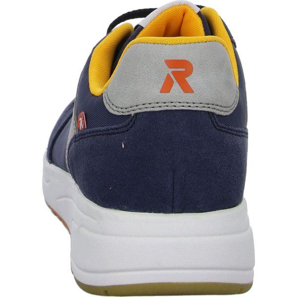 Rieker Evolution 07002-14 Mens Shoes Blue Combination - Beales department store