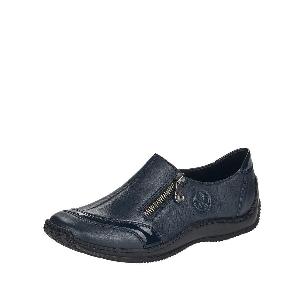 Rieker L176114 Celia Womens shoes blue - Beales department store