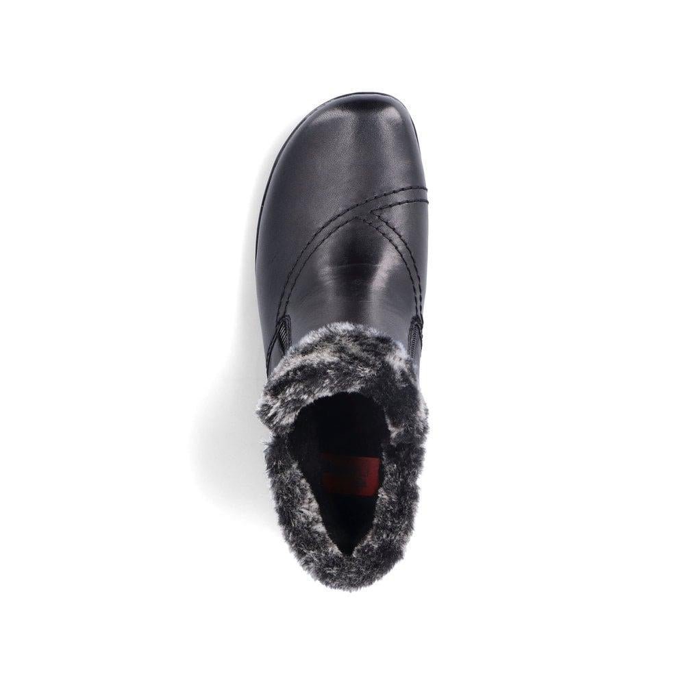 Rieker L1868-00 Birthe Womens Boots - Black - Beales department store