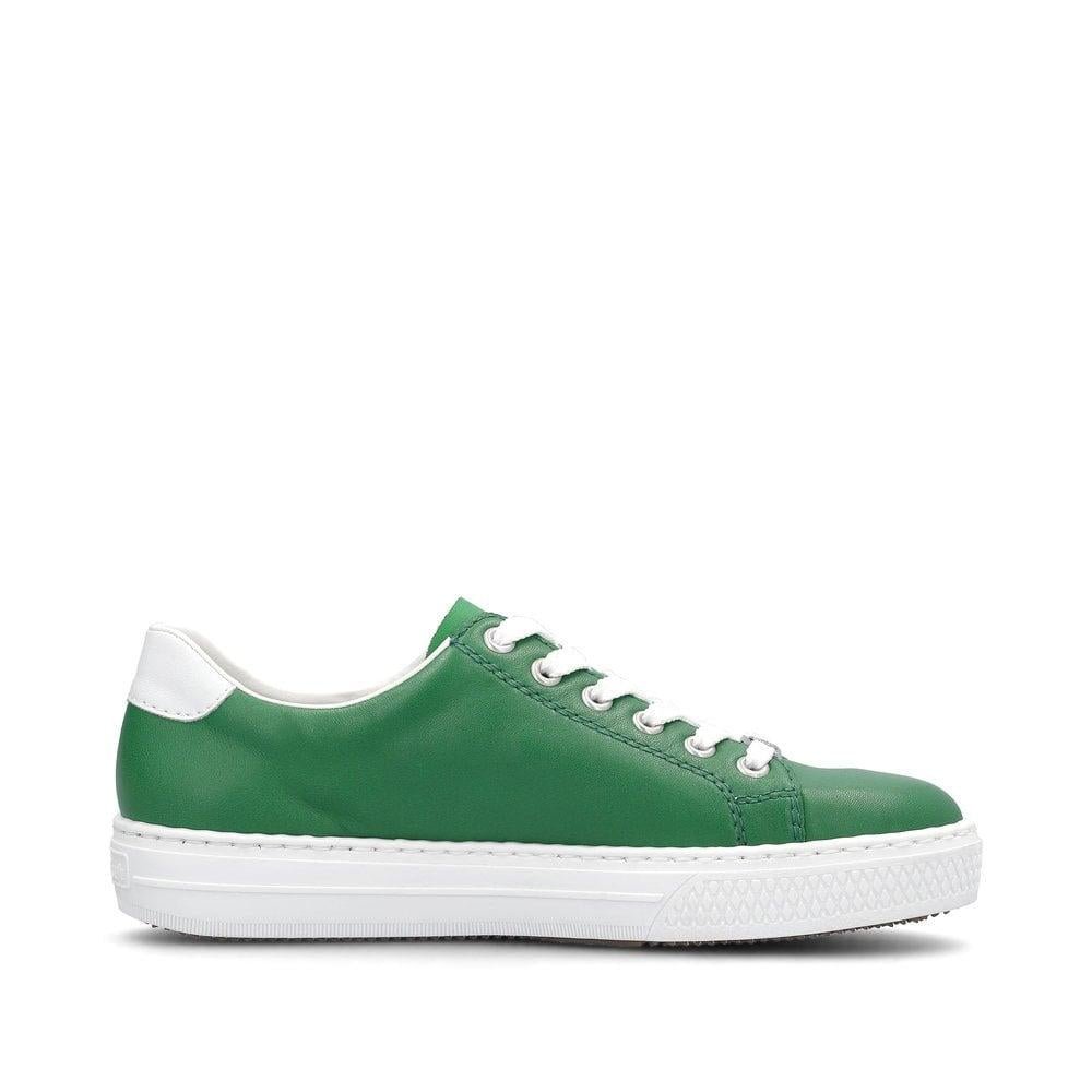 Rieker L59L1-52 Enya Womens Shoes - Green - Beales department store