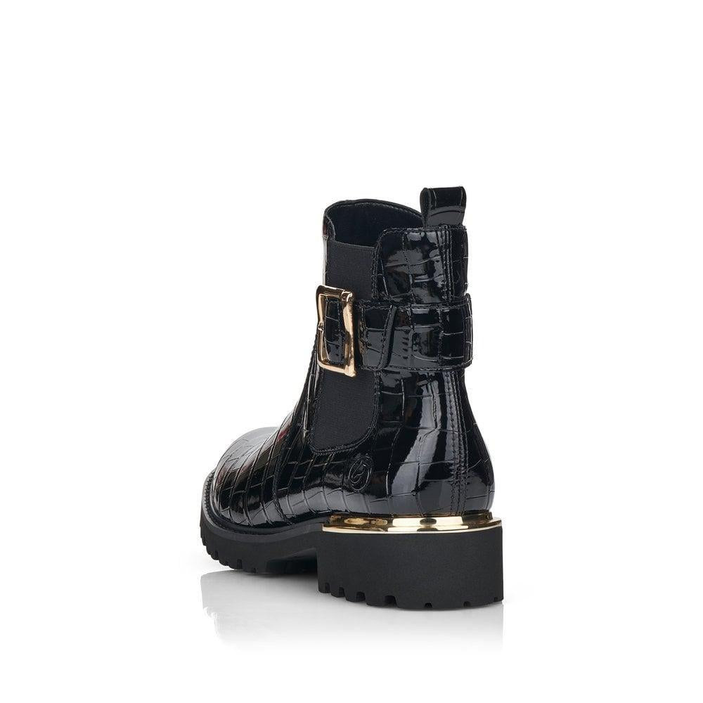 Rieker Marusha Ladies Boots Black - Beales department store