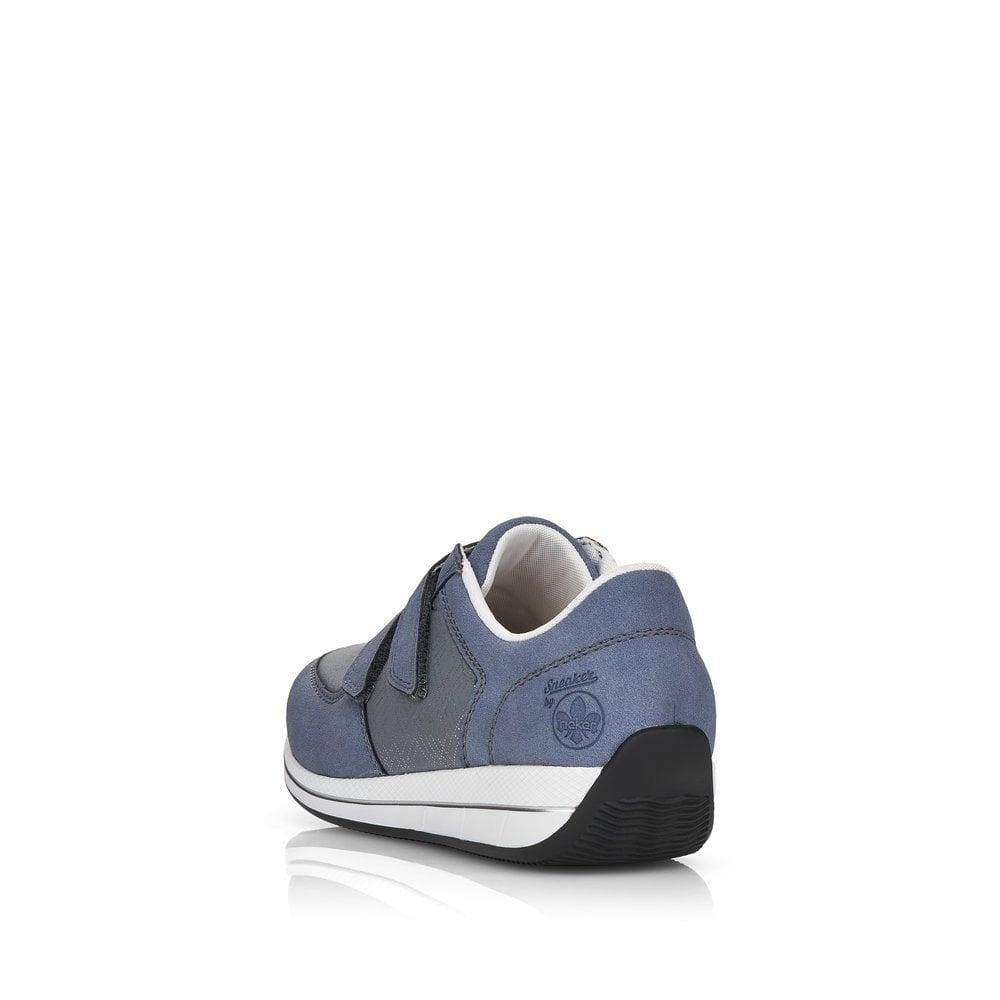 Rieker N1168-14 Dena Womens Shoes - Blue - Beales department store