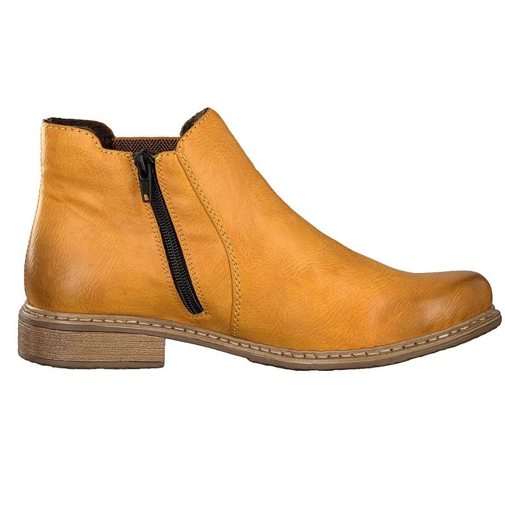 Rieker Philippa Womens Shoes Yellow - Beales department store