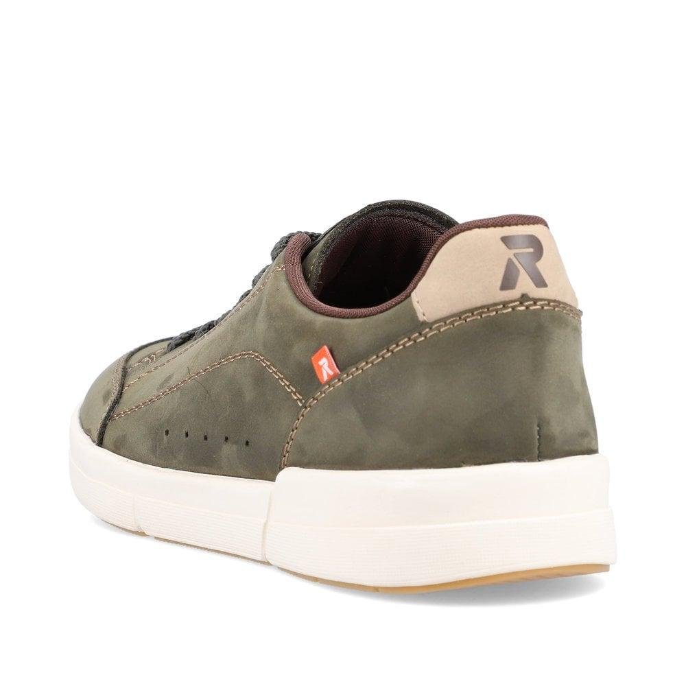 Rieker R-Evolution 07108-54 Spencer Mens Shoes - Green - Beales department store