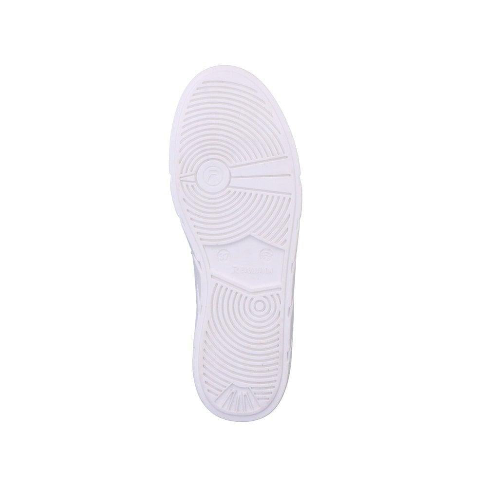 Rieker R-Evolution W0500-80 Carla Womens Casual Shoes - White - Beales department store