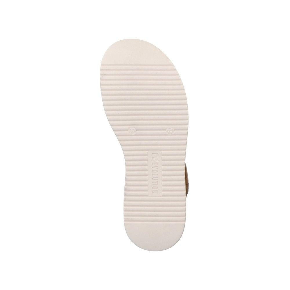 Rieker R-Evolution W0801-80 Meg Womens Sandals - Beige - Beales department store