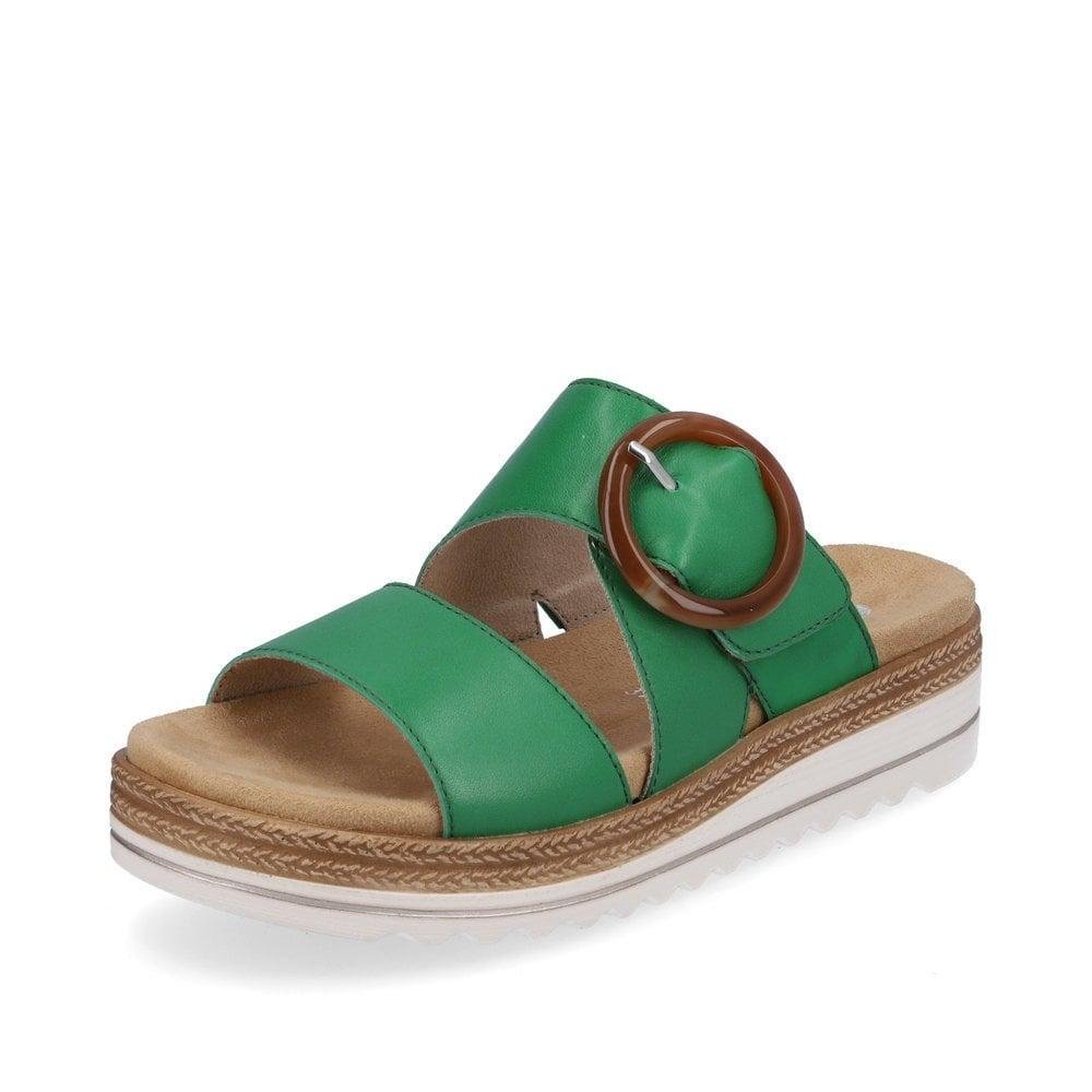 Rieker Remonte D0Q51-52 Jocelyn Womens Sandals - Green - Beales department store