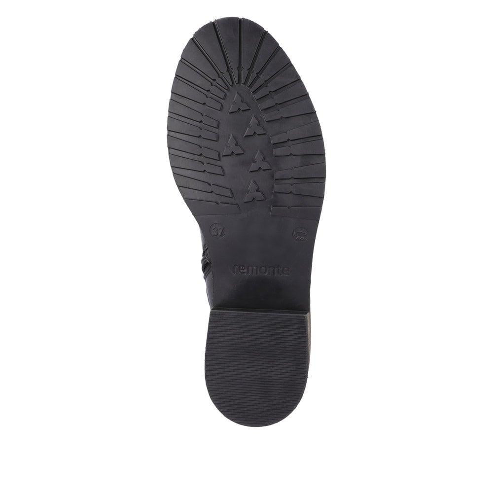 Rieker Remonte D1A73-01 Aida Womens Boots - Black - Beales department store