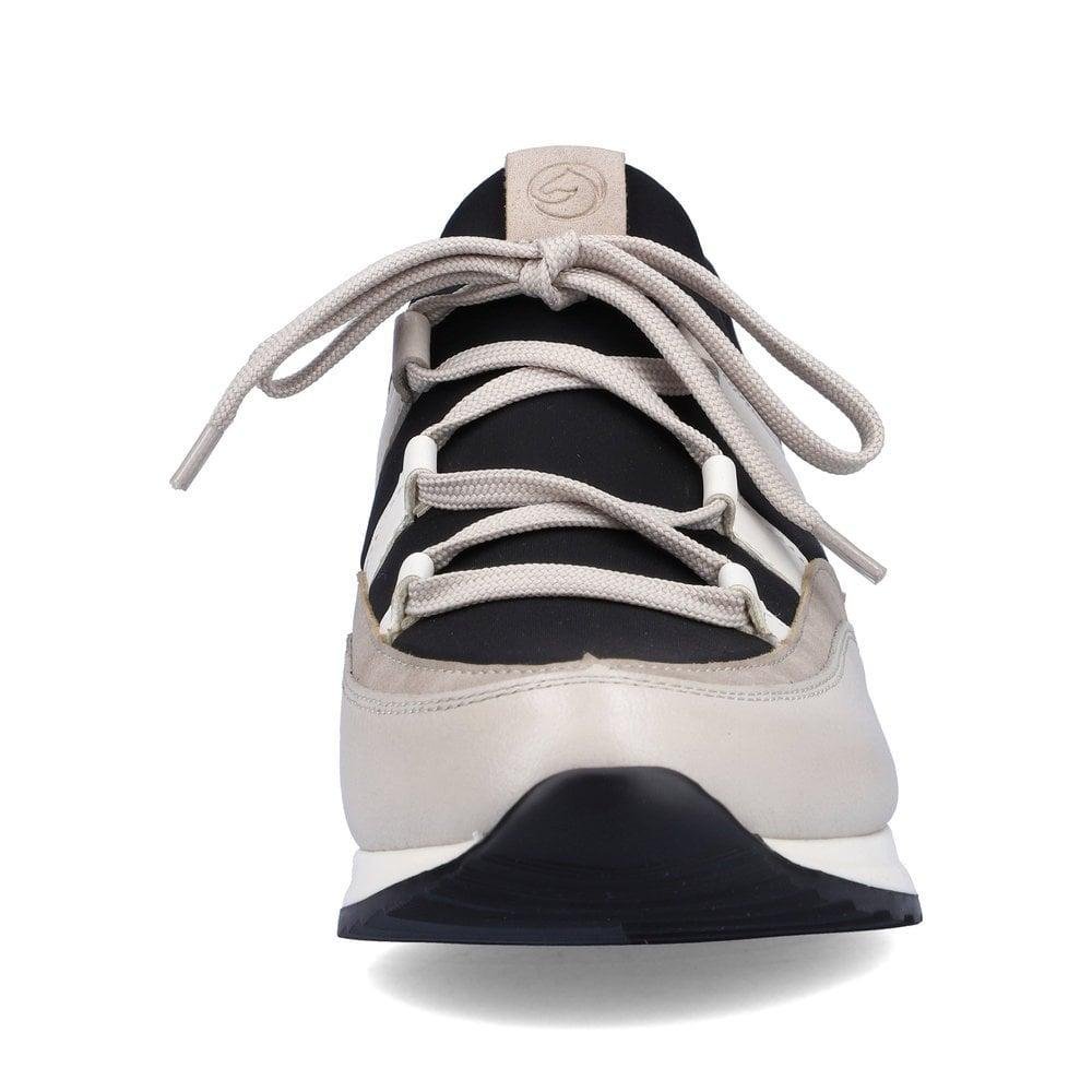Rieker Remonte R2542-81 Elmira Womens Shoes - White Combination - Beales department store