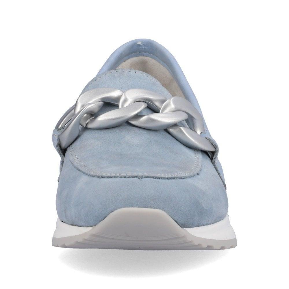Rieker Remonte R2544-10 Elmira Womens Shoes - Blue - Beales department store