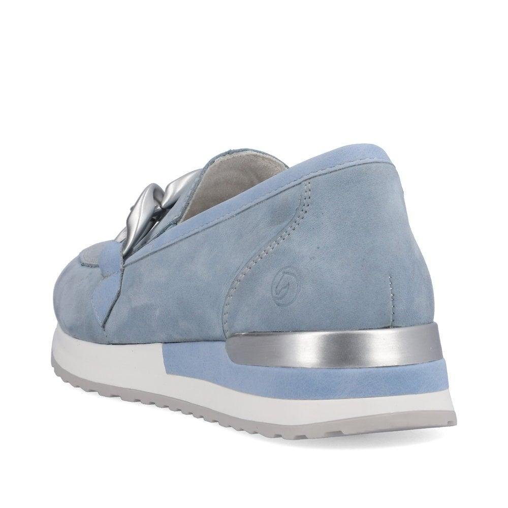 Rieker Remonte R2544-10 Elmira Womens Shoes - Blue - Beales department store