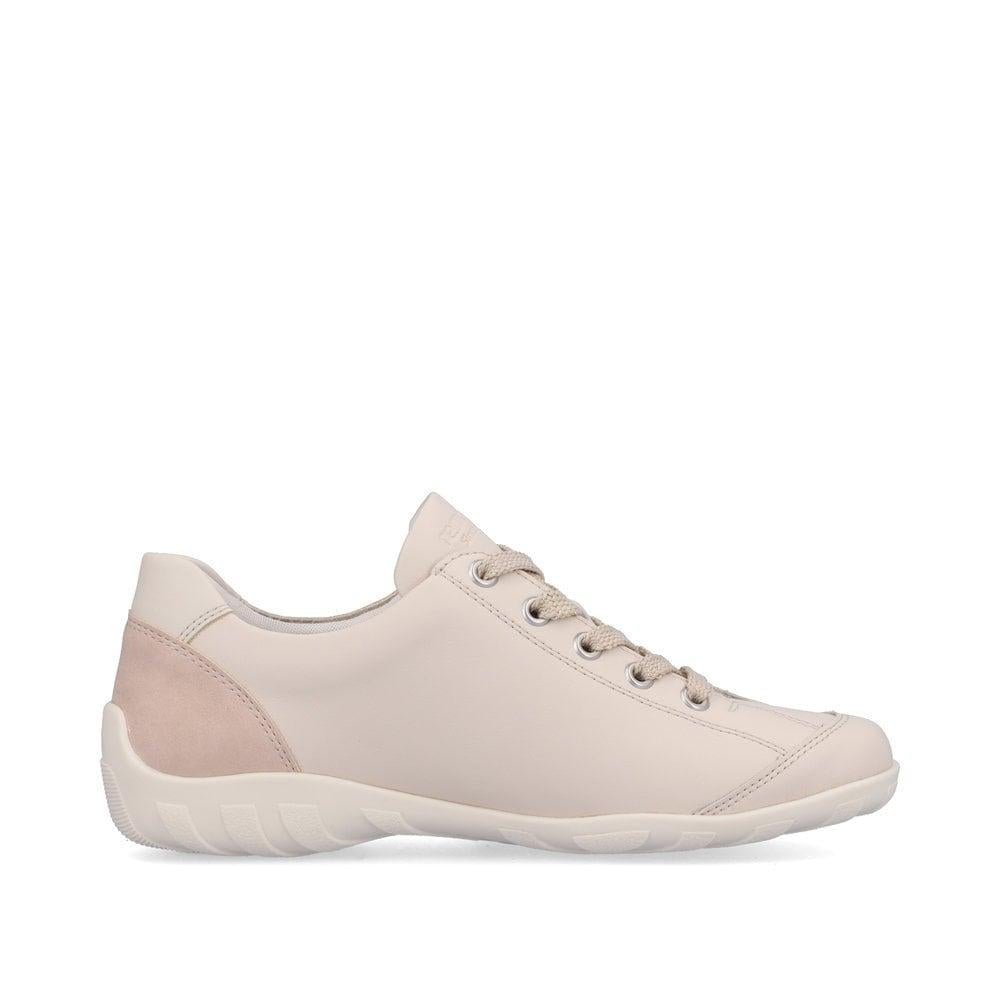 Rieker Remonte R3410-60 Liv Womens Casual Shoes - Beige - Beales department store