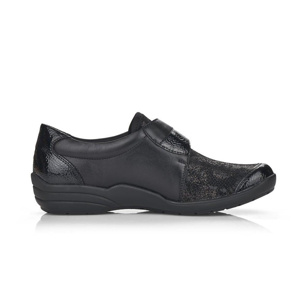 Rieker Remonte R7600-02 Women Shoes - Black - 7.5 - Beales department store