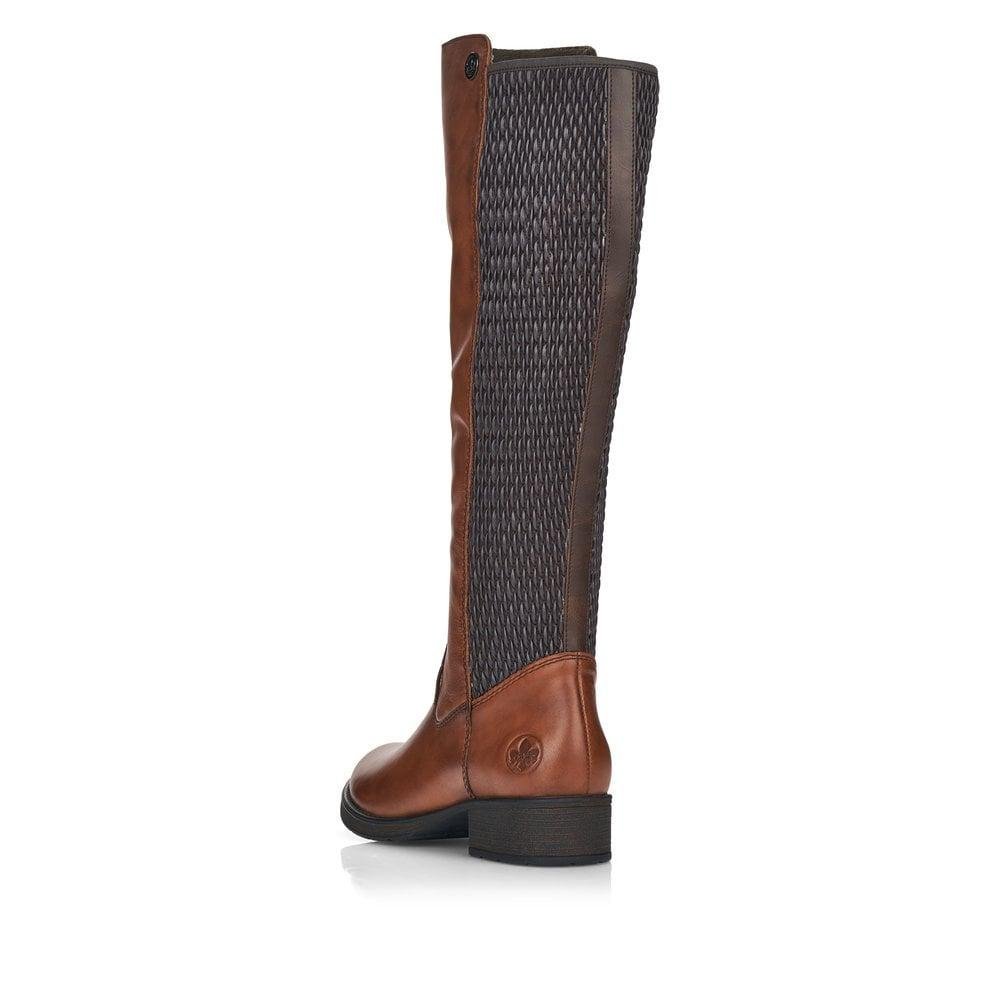 Rieker Z9591-22 Faith Womens Boots - Brown - Beales department store