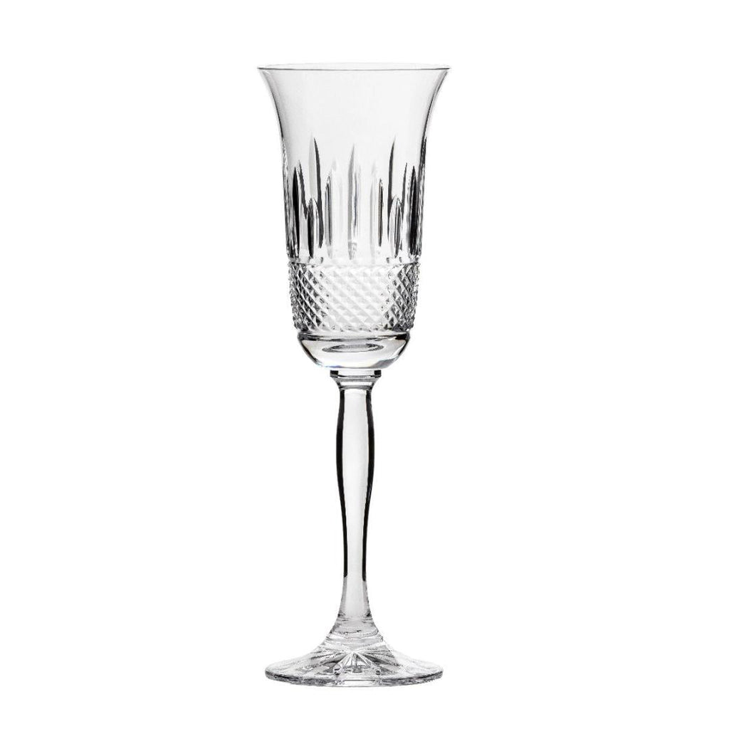 Royal Scot Crystal Eternity - 6 Crystal Champagne Flutes - 230mm - Beales department store