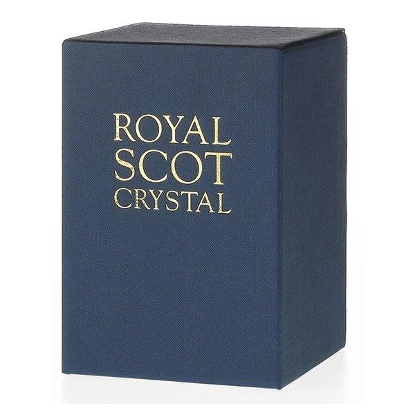 Royal Scot Crystal London Single Crystal Barrel Tumbler 85mm - Beales department store