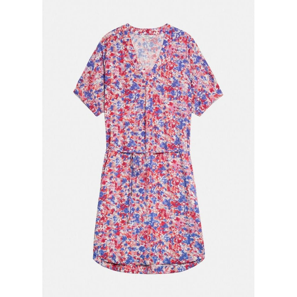 Sandwich Mille Fiori Dress With Cord - Red Bud - Beales department store