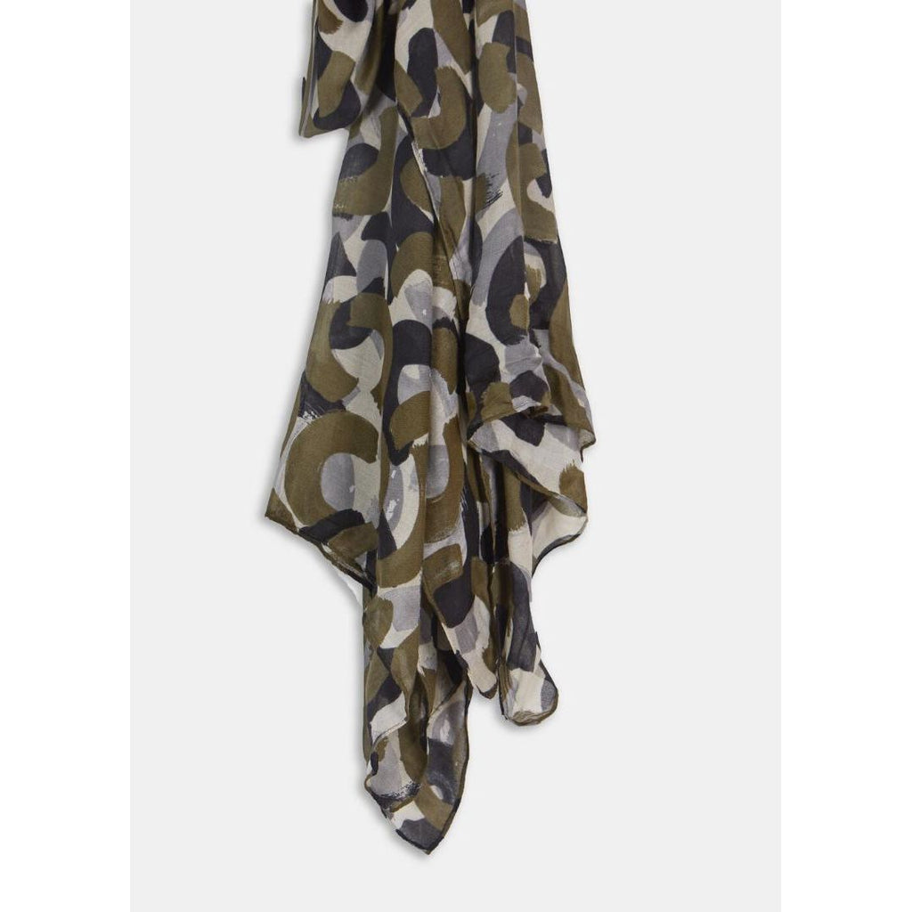 Sandwich Scarf - Military Olive - Beales department store