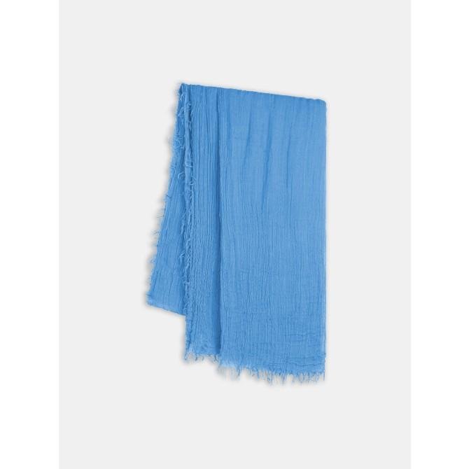 Sandwich Woven Scarf - Fresh Sky - Beales department store