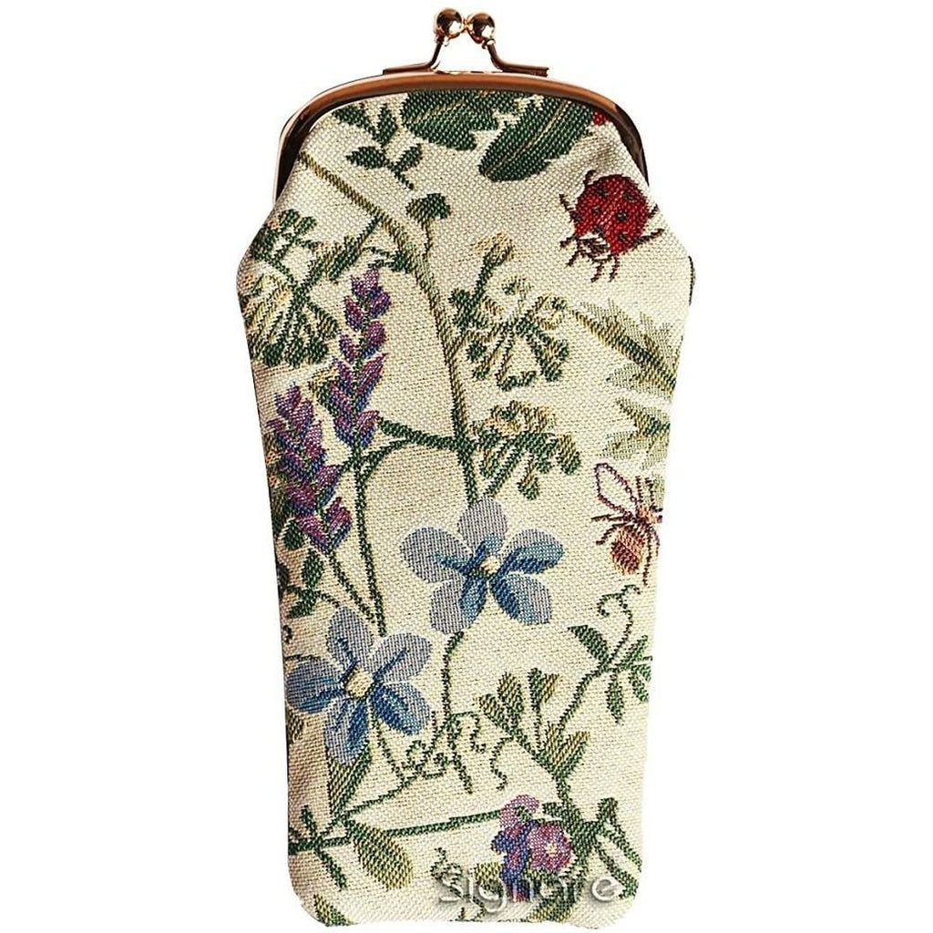 Signare Glasses Pouch - Morning Garden - Beales department store