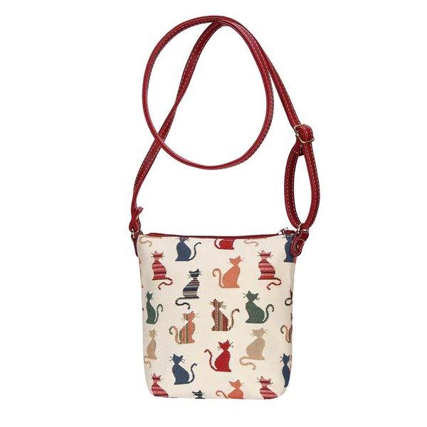 Signare Sling Bag - Cheeky Cat - Beales department store