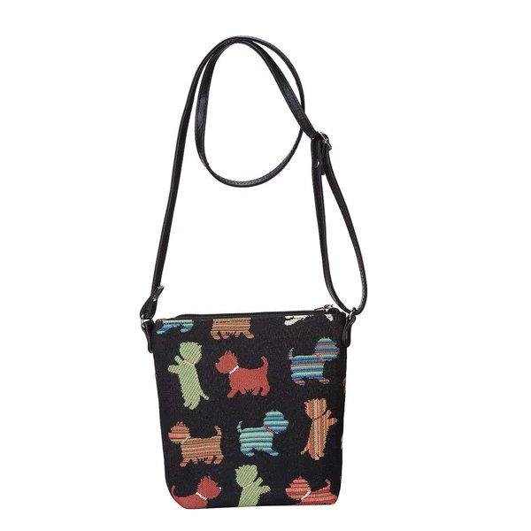 Signare Sling Bag - Playful Puppy - Beales department store