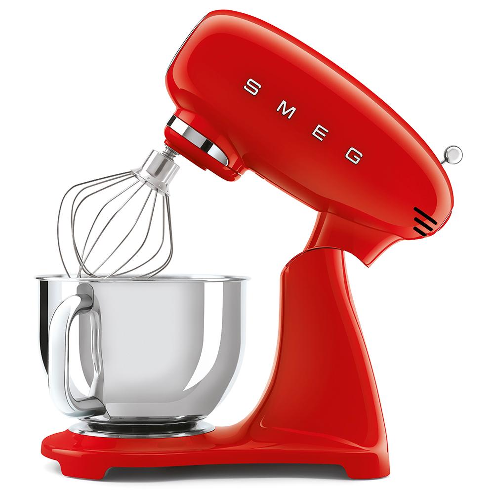SMF03RDUK Smeg 50's Style Stand Mixer Red - Beales department store
