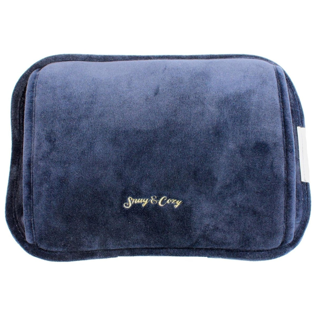 Something Special Gifts Plush Electric Hot Water Bottle - Navy - Beales department store