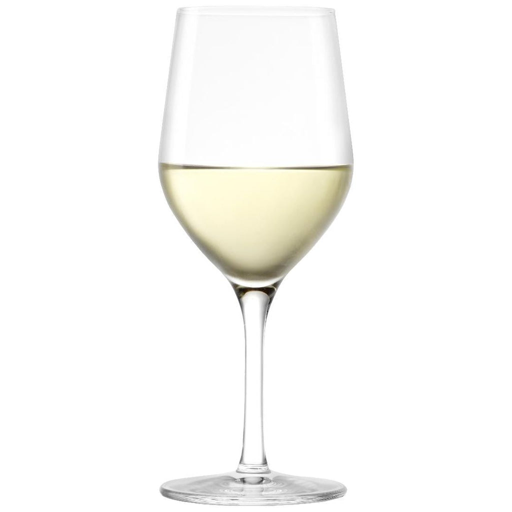 Stölzle Lausitz Ultra White Wine Glass 360ml - Set of 6  - Beales department store
