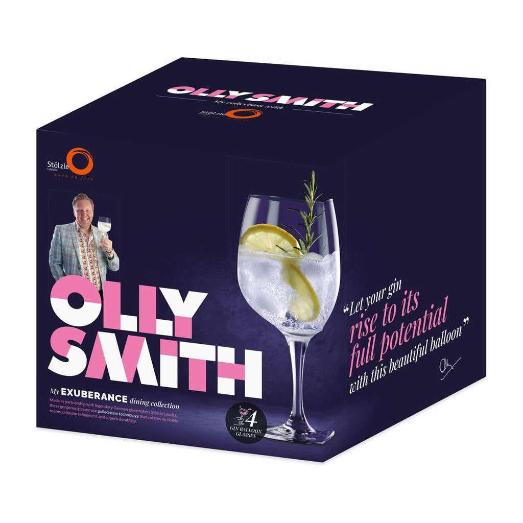 Stolzle Olly Smith Exuberance Set of 4 Gin Balloons - Beales department store