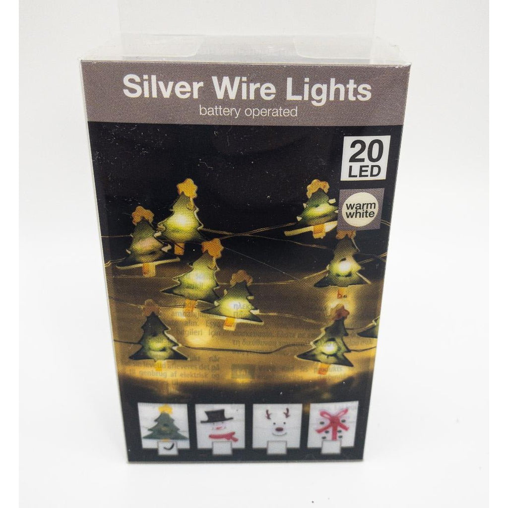 String Of 20 Christmas Present Lights - Beales department store