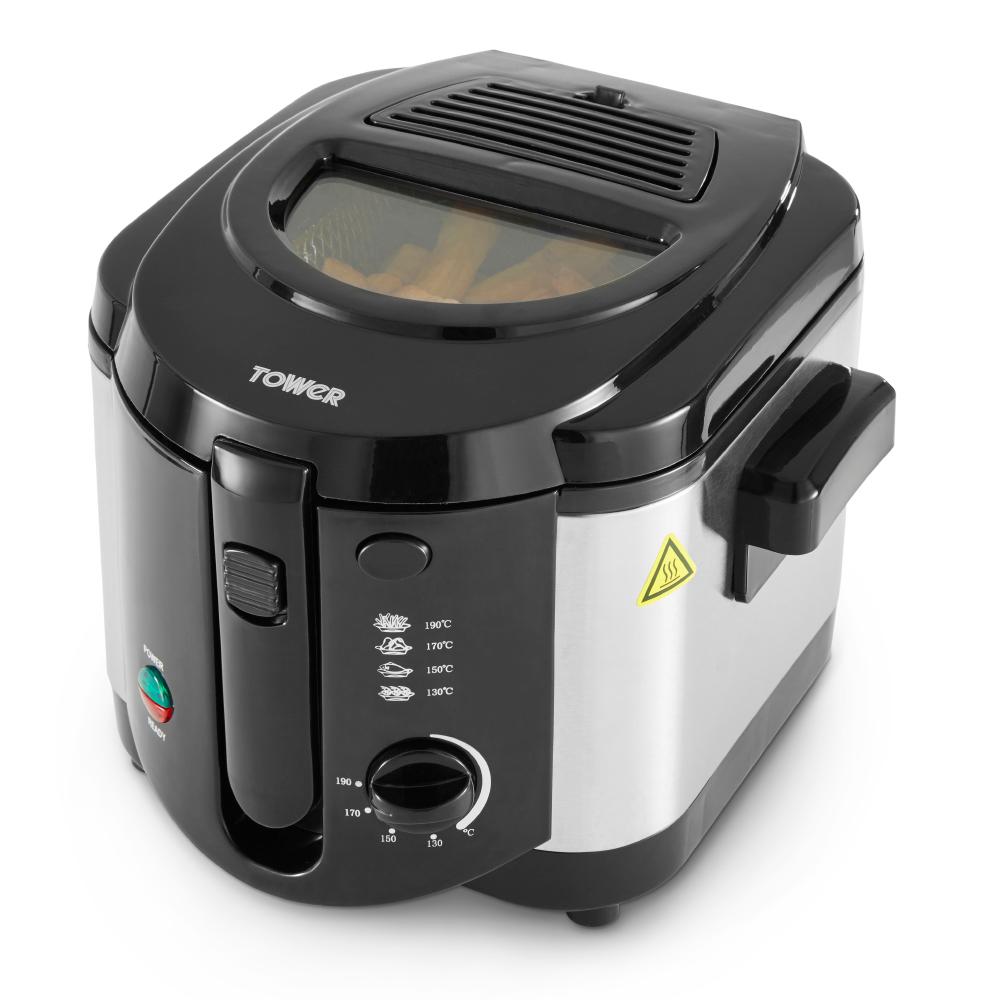 T17001 Tower 1500W 2L Deep Fryer - Beales department store
