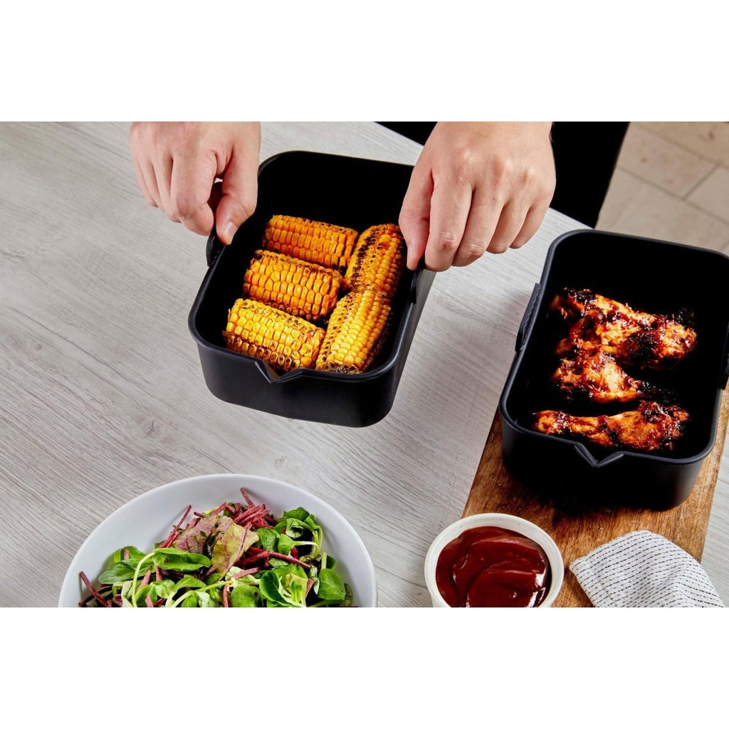 T843093 Tower 2 x Rectangular Solid Trays - Beales department store