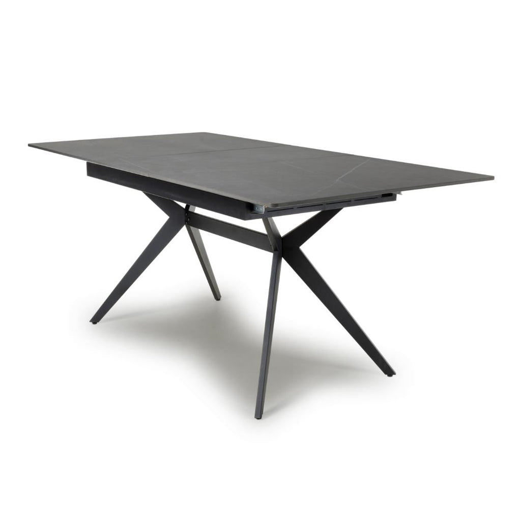 Timor 1.8m Extending Grey Dining Table - Beales department store