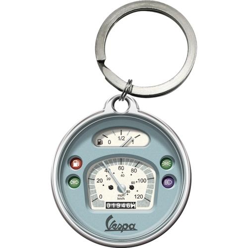 Vespa-Tacho Key Ring 4cm - Beales department store