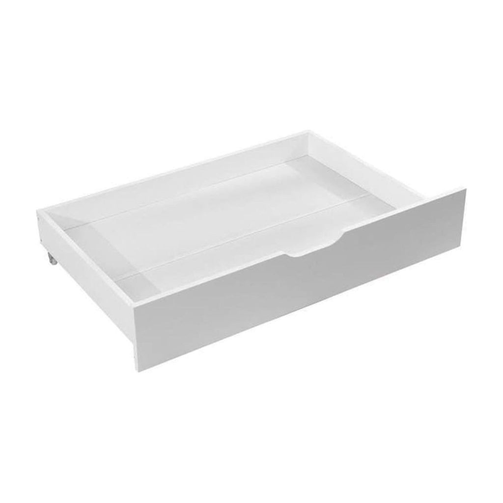 White Wooden Storage Drawers - Beales department store